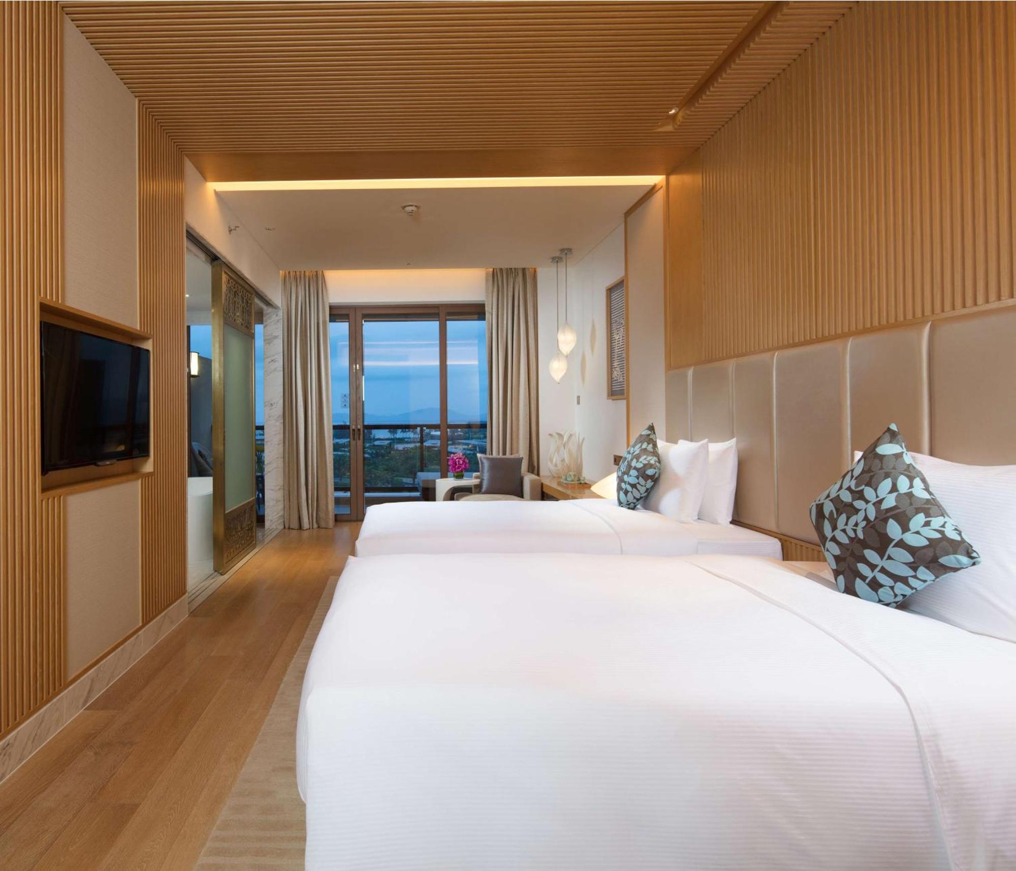Thousand Cranes Sanya Yazhou Bay Int'L Exchange Centre,Curio By Hilton Esterno foto