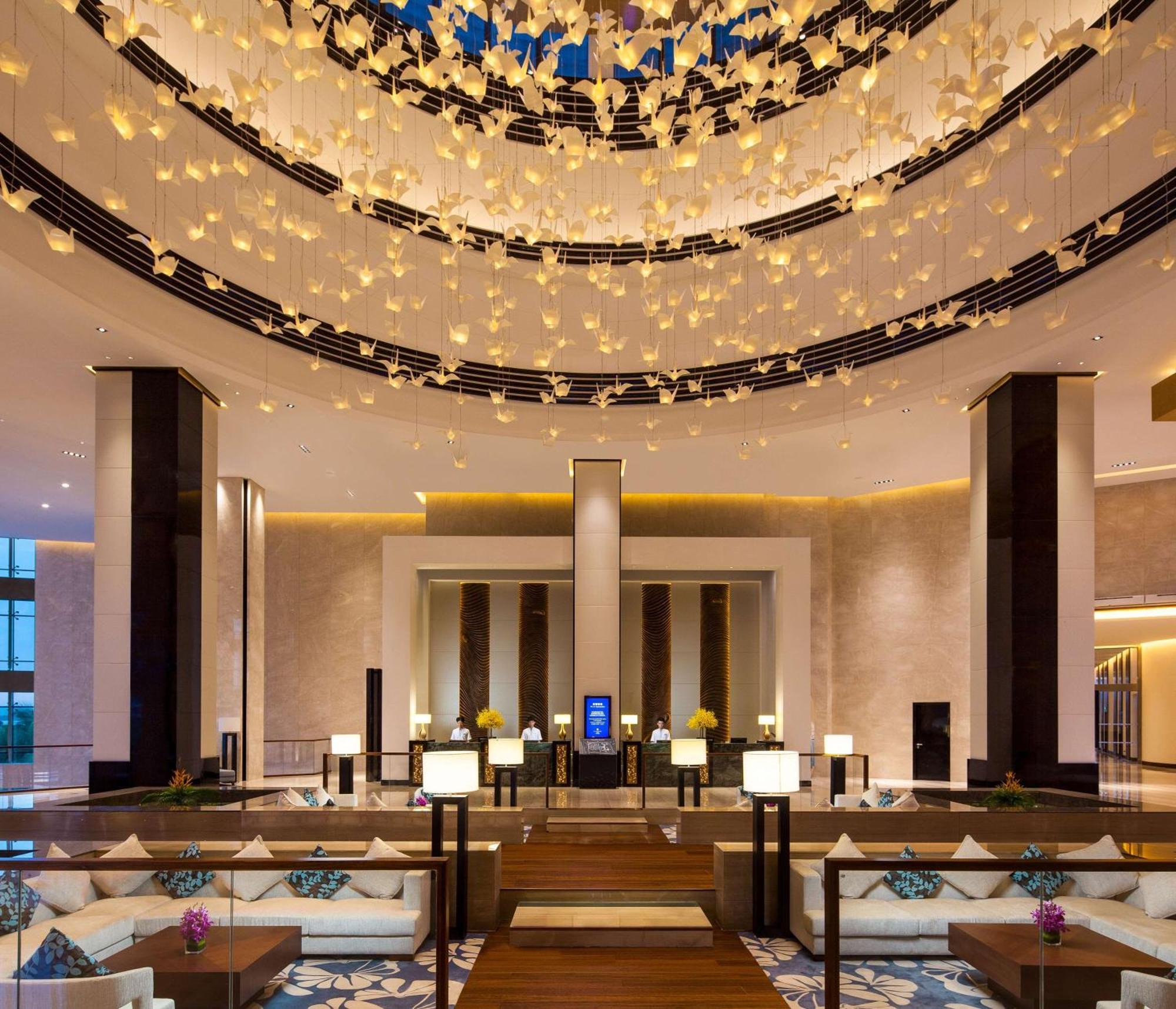 Thousand Cranes Sanya Yazhou Bay Int'L Exchange Centre,Curio By Hilton Esterno foto